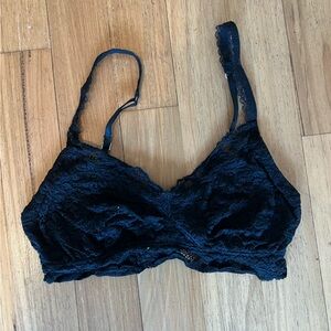 Aerie Black Lace Bralette